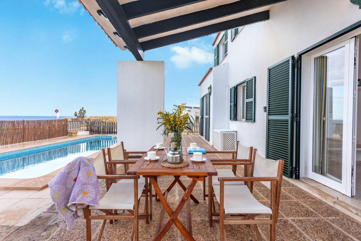 Villa Victor - Primera Linea Mar, Vista A Puesta De Sol Cala'N Blanes  Exteriör bild